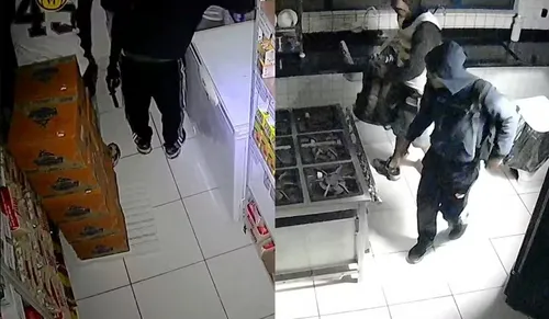 Segundo a Polícia Civil do Paraná (PCPR), os criminosos também levaram materiais de construção de uma obra que estava sendo realizada no local