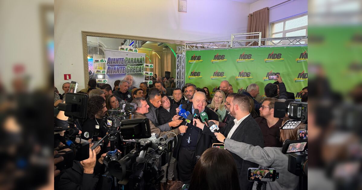 MDB lança pré-candidatura de Rafael Greca ao Governo do Paraná