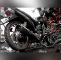 Moto com escapamento irregular e 4 anos de IPVA atrasado é apreendida pela PM