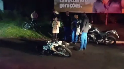 Acidente ocorreu na Rua Cristóvão Colombo, localizada na entrada do bairro Shenandoá
