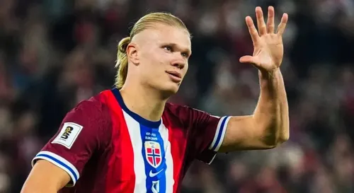 Artilheiro Haaland, da Noruega