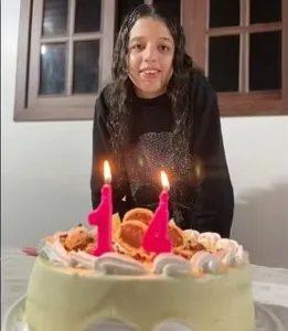 Iasmyn Eckhardt da Silva, de 14 anos