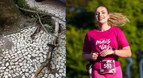 Jovem é atingida por galho em praça de Curitiba e perde movimento das pernas