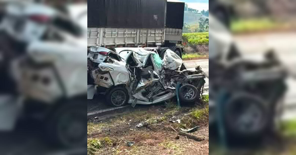 Acidente entre Cândido de Abreu e Reserva deixa um morto e dois feridos na PR-487