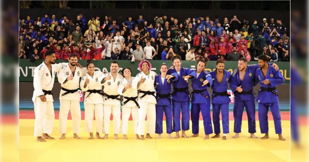 Brasil derrota Alemanha e leva título do Desafio Internacional de Judô