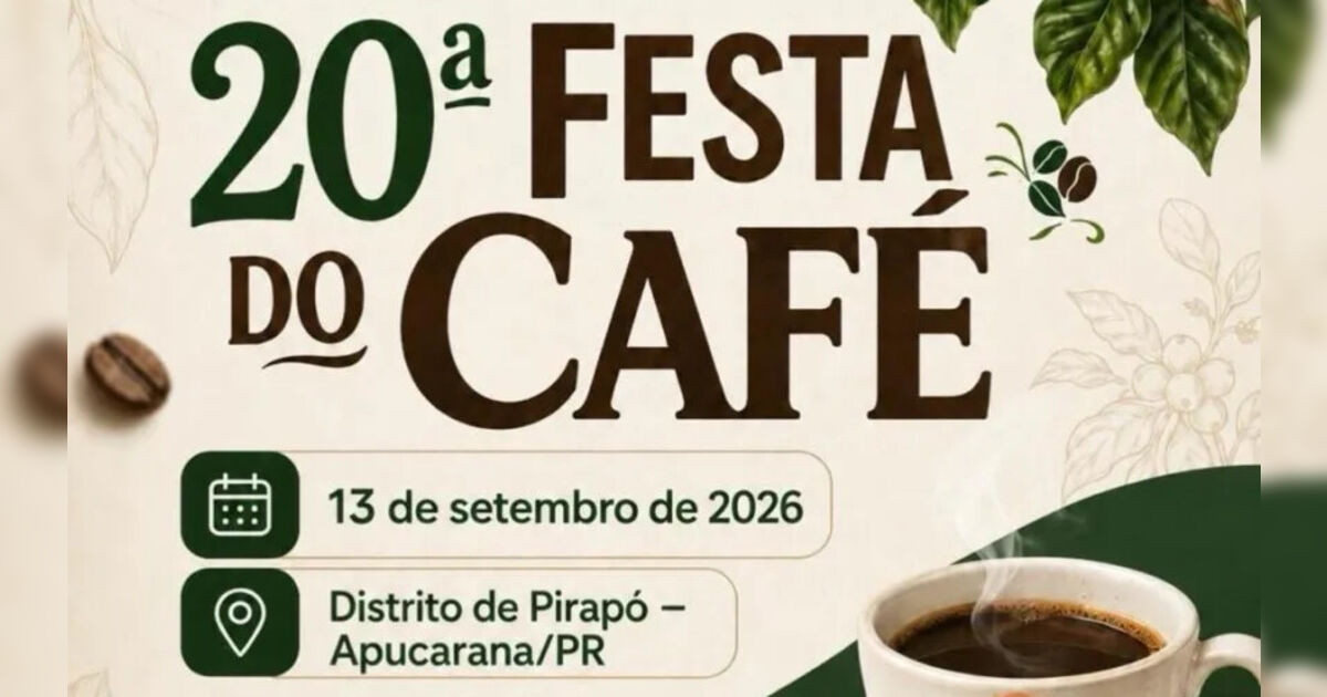 Festa do Café no Pirapó celebra tradição, união das famílias e a conquista do selo de qualidade