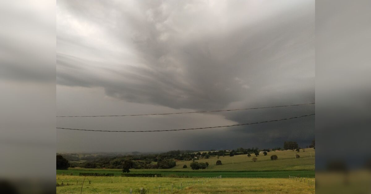 Ciclone extratropical avança e Paraná entra em alerta para tempestades e ventos fortes