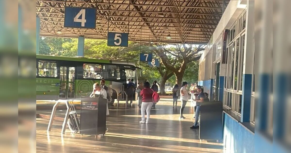 Motorista de ônibus é agredido na rodoviária de Arapongas após negar pedido de passageiro
