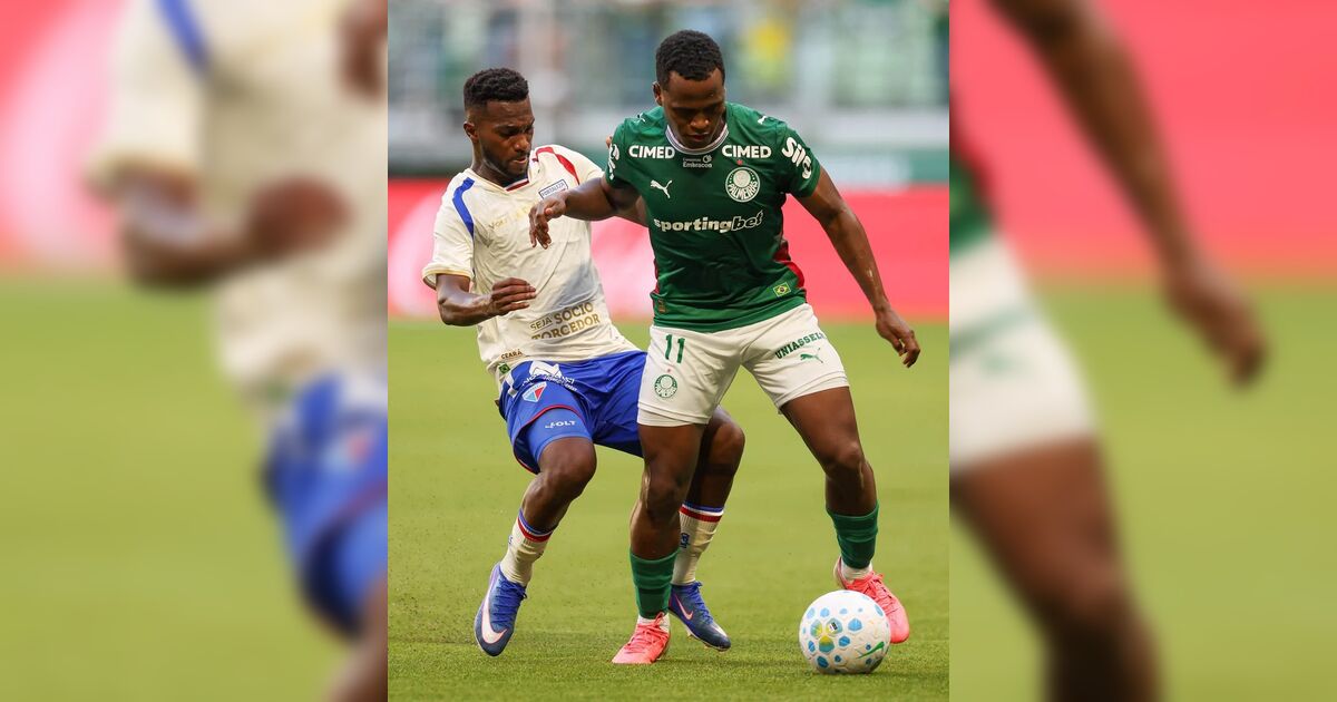 Onde assistir Fortaleza x Palmeiras ao vivo nesta quarta-feira