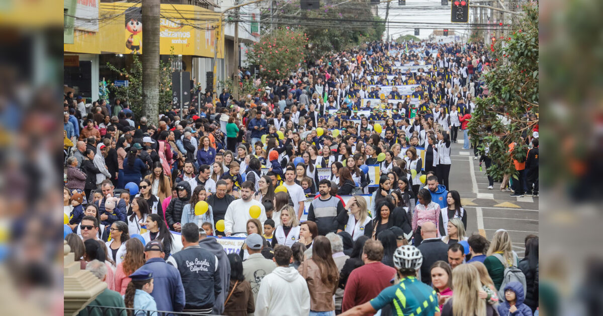 Prefeitura abre nesta sexta-feira inscrições para as entidades participarem do desfile de 7 de Setembro