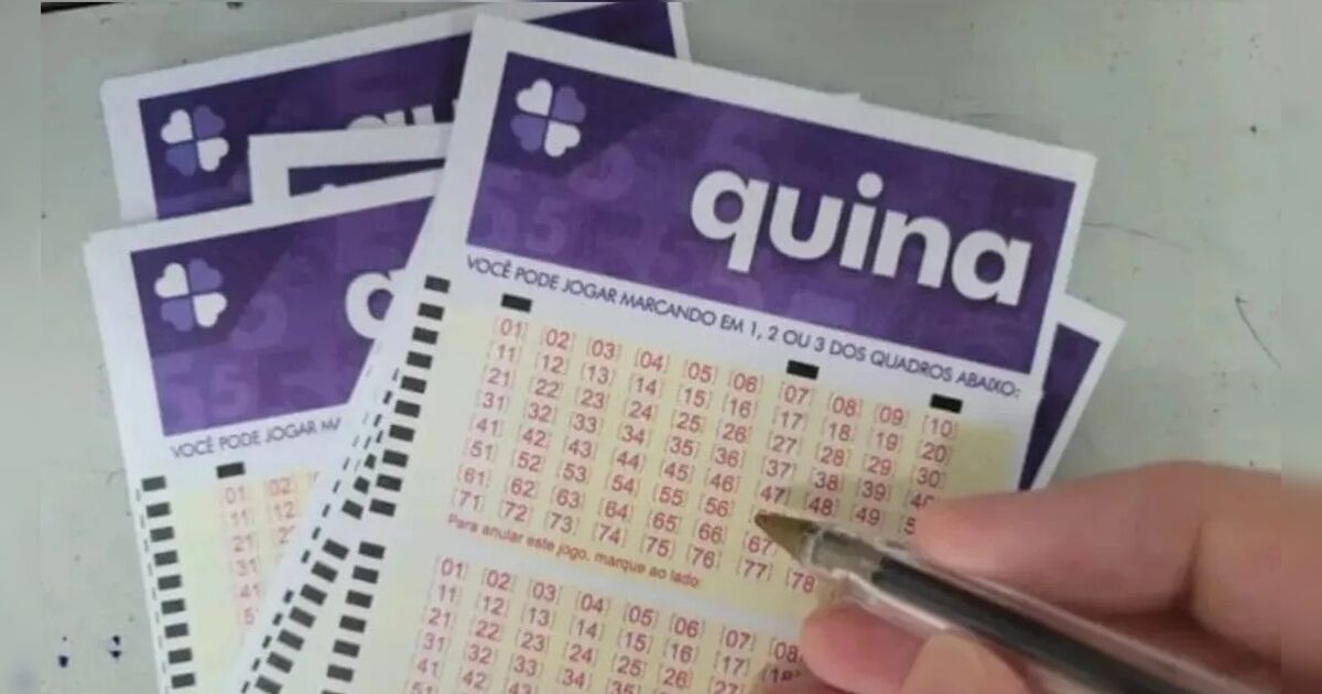 Veja o resultado da Quina concurso 7082 desta segunda-feira (03)