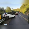 Criança fica ferida em acidente na PR-538; um dos motoristas estava embriagado