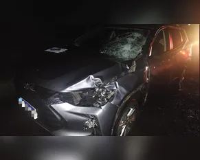 Pedestre de 64 anos morre atropelado por veículo na PR-444 em Apucarana
