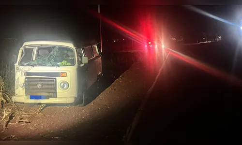 Ciclista de 56 anos morre após ser atingida por Kombi na PR-437