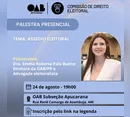 OAB Apucarana promove palestra sobre assédio eleitoral para empresários e advogados