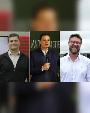 Quaest aponta Moro com 37%, Requião Filho com 21% e Sandro Alex com 15% na disputa pelo Governo do PR