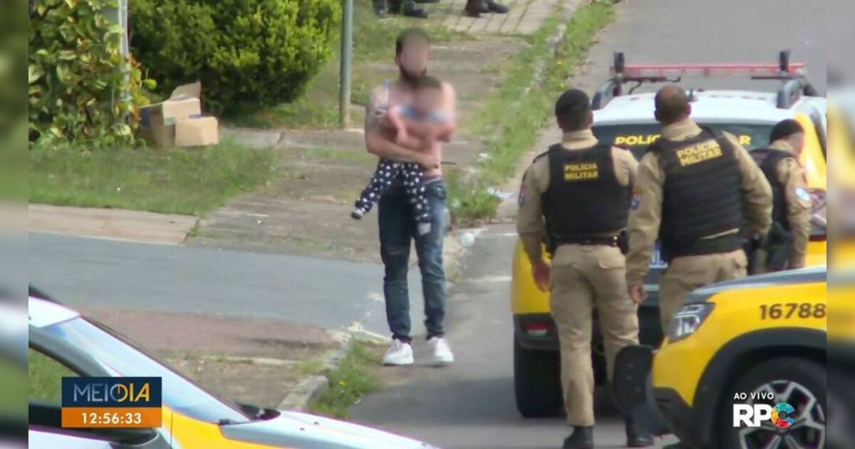 Homem esfaqueia ex-companheira e faz filho de 2 anos refém no PR