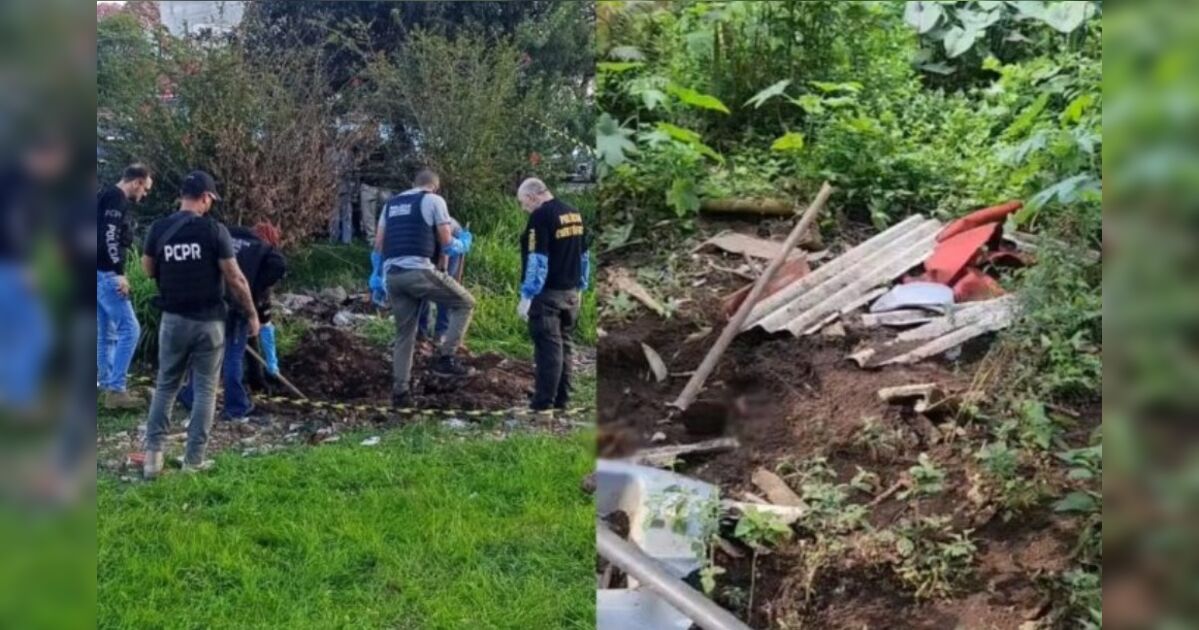 Operação policial na região de Cajuru em Curitiba com equipes e evidências