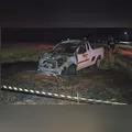 Pessoa é encontrada carbonizada dentro de carro e polícia suspeita de homicídio em Rolândia