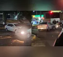Acidente deixa motorista ferida em Apucarana; carro é apreendido pela PM