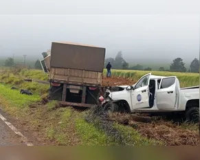Cinco trabalhadores prestadores de serviço da Copel morrem em colisão frontal na PR-090