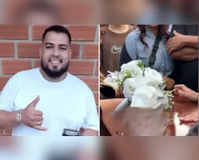 Motoboy do PR morre às vésperas de casar e é sepultado com buquê do seu casamento