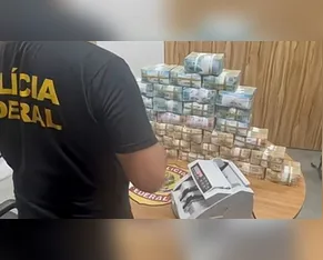 Dupla é presa após sacar R$ 2,5 milhões no banco para comprar votos