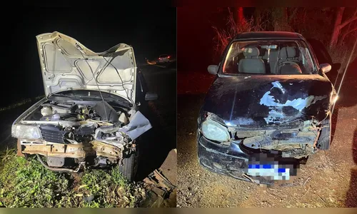 Colisão frontal na PR-650 deixa três feridos em São João do Ivaí