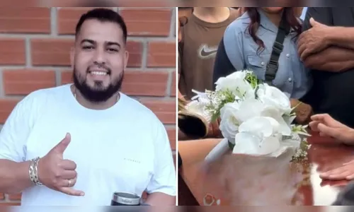 Motoboy do PR morre às vésperas de casar e é sepultado com buquê do seu casamento
