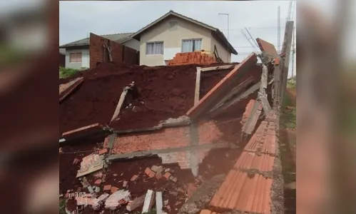Apucarana supera média de chuva do mês e registra alagamentos e deslizamentos no fim de semana