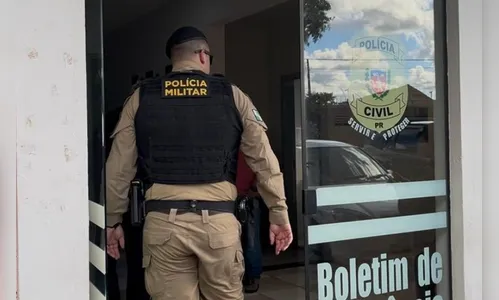 Homem usa esposa como escudo humano após agredir família e acaba preso em Apucarana