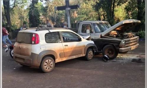 Colisão entre moto, carro e caminhonete causa a morte de homem de 34 anos no PR