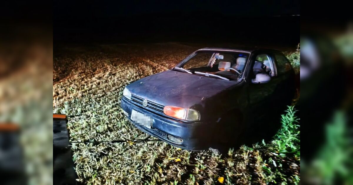 Perseguição em Faxinal termina com tiros ao motor e prisão de motorista embriagado