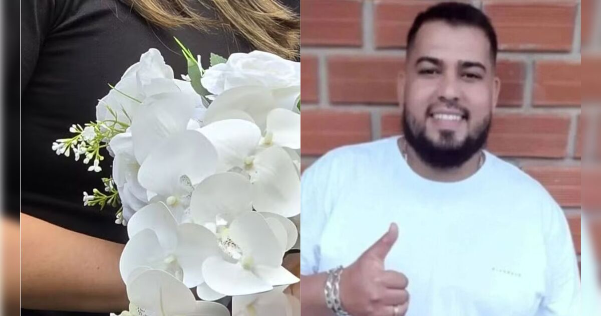 Noivo é enterrado com buquê da companheira após morrer em acidente no Paraná