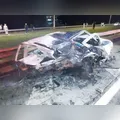 Motorista embriagado causa acidente com morte carbonizada e é preso após fugir na BR-116