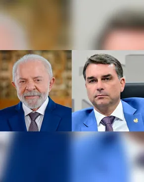 Pesquisa mostra Flávio Bolsonaro com 51% dos votos válidos e Lula com 49% no 2º turno
