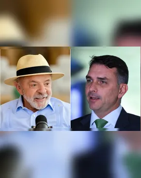 Primeira pesquisa do 2º turno entre Flávio e Lula será conhecida após as 18h