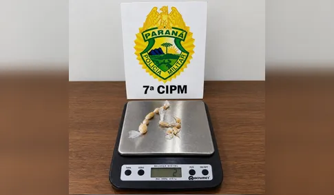 Trio é flagrado vendendo crack em operação policial em Arapongas