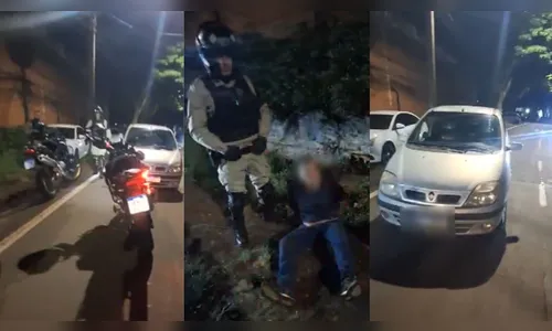 Homem bêbado bate na mulher, avança contra PMs e é preso pela Rocam em Apucarana