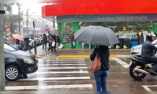 Paraná registra rajadas de vento de 58 km/h e volume de chuva acima de 138 mm