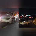 Colisão entre três veículos deixa três pessoas feridas na PR-444, em Arapongas