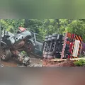 Motorista morre após bater carro de frente contra bitrem na BR-369