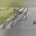 Jovem morre atropelado por caminhonete enquanto fotografava bicicleta no acostamento