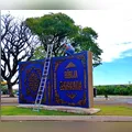 Atingido por raio, Monumento da Bíblia de Faxinal recebe nova iluminação
