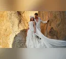 Com vestido feito de crochês da avó, Juliette se casa com Kaique Cerveny