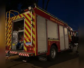 Princípio de incêndio atinge fábrica de estofados no Distrito do Pirapó, em Apucarana