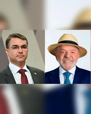 Lula e Flávio Bolsonaro se enfrentam neste domingo em primeiro debate do segundo turno