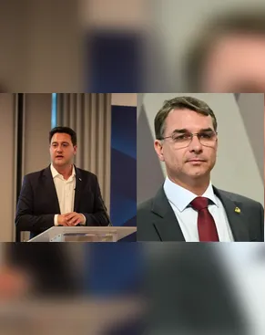 Ratinho Jr anuncia apoio a Flávio Bolsonaro no segundo turno das eleições