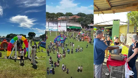 Com apoio de voluntários e doações, Pirapó Esporte Clube promove ação para crianças