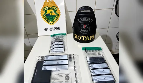 Rotam prende três suspeitos de tráfico de drogas em Ivaiporã